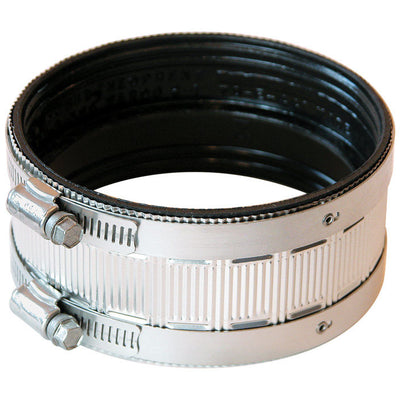 Fernco Schedule 40 4 in. 4 in. D PVC No Hub Coupling