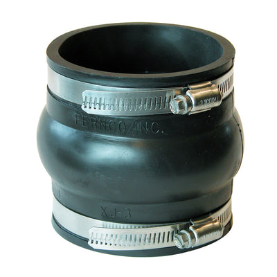 Fernco Schedule 40 3 in. 3 in. D PVC 4 in. Expansion Coupling