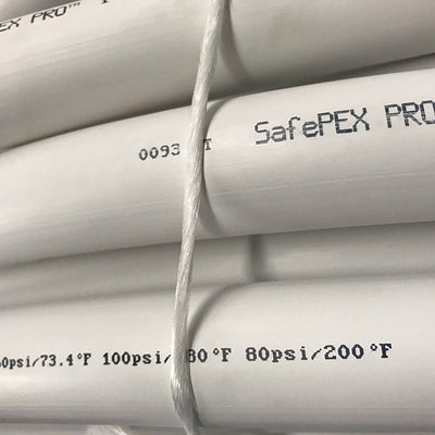 Safe PEX Pro 1/2 in. D X 5 ft. L PEX Tubing 100 psi