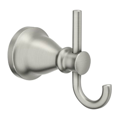 Moen Hilliard 2 in. W X 2.34 in. L Brushed Nickel Robe Hook