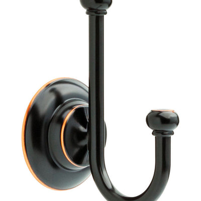 Delta Porter 7 in. H X 5.2 in. W X 3.1 in. L Oil-Rubbed Bronze Robe Hook