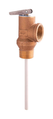 Watts 3/4 in. MNPT Brass Temperature and Pressure Relief Valve 3/4 in. FNPT