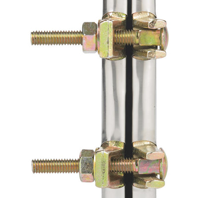 B&K 3/4 in. Galvanized 430 Stainless Steel Pipe Repair Clamp