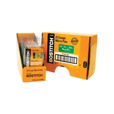 Bostitch 3/4 in. L X 23 Ga. Paper Strip Coated Pin Nails 3,000 pk
