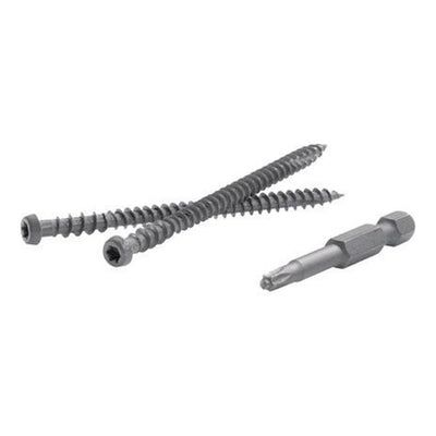 FastenMaster TrapEase No. 20 X 2-1/2 in. L Vintage Lantern Torx Ttap Star Head Composite Deck Screws