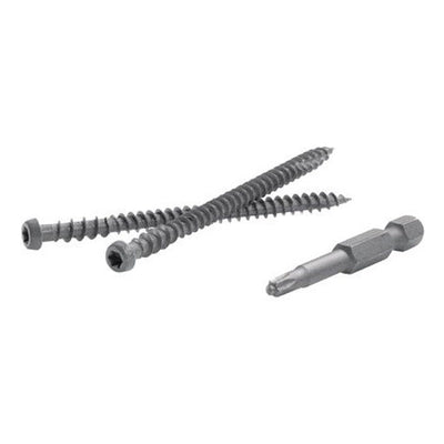 FastenMaster TrapEase No. 20 X 2-1/2 in. L Woodland Brown Torx Ttap Star Head Composite Deck Screws