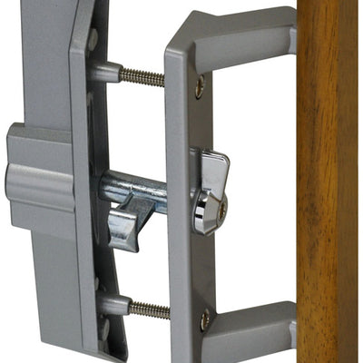 National Hardware Zinc Outdoor Patio Door Handle Set