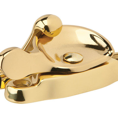 Ives Polished Brass Brass Window Lock