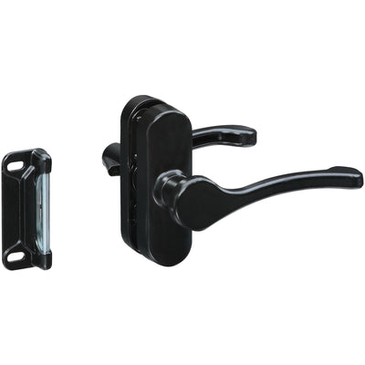 National Hardware Matte Black Zinc Lever Latches