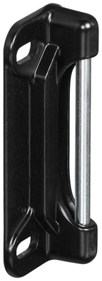 National Hardware 1 in. H X 2.5 in. L Black Steel Deadbolt Strike