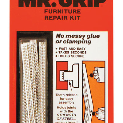 Woodmate's Mr. Grip 1/2 in. D X 4 in. L Steel Screw Hole Repair Kit