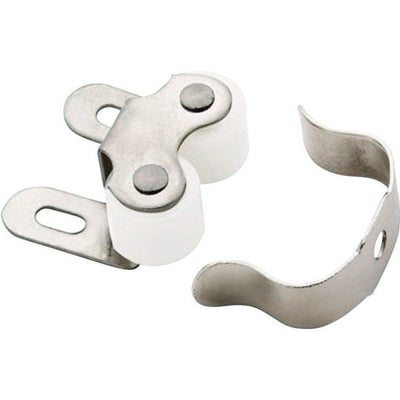 Amerock 1.125 in. W X 1 in. L Nickel Silver Steel Catch 10 pk