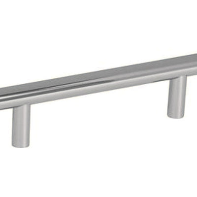 Amerock Contemporary Bar Bar Pull 3-3/4 in. Polished Nickel Silver