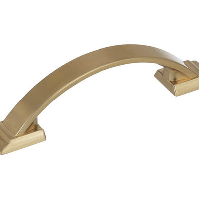Amerock Candler Collection Transitional Arch Cabinet Pull 3 in. Golden Champagne Gold