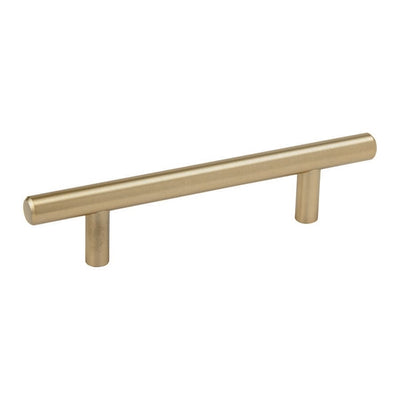 Amerock Contemporary Bar Cabinet Pull 3-3/4 in. Champagne Gold