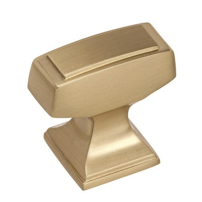 Amerock Mulholland Collection Rectangle Cabinet Knob 1.188 in.