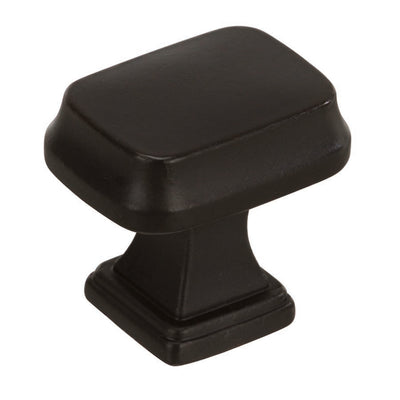 Amerock Grace Revitalize Collection Round Cabinet Knob 1-1/8 in. D 1-1/8 in. Black Bronze