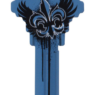 HILLMAN Wackey Blue Wings House/Office Universal Key Blank SC1 Single