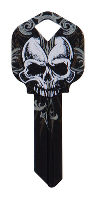 HILLMAN Wackey Skull House/Office Universal Key Blank KW1 Single