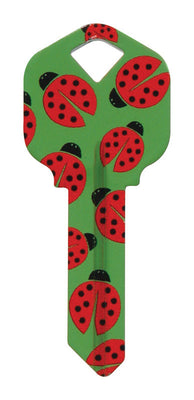 HILLMAN Wackey Lady Bugs House/Office Universal Key Blank KW1 Single