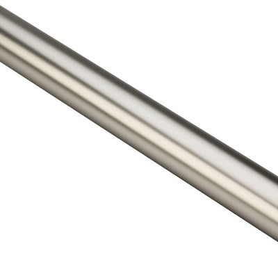 National Hardware 96 in. L X 1.32 in. D Satin Nickel Steel Heavy Duty Closet Rod