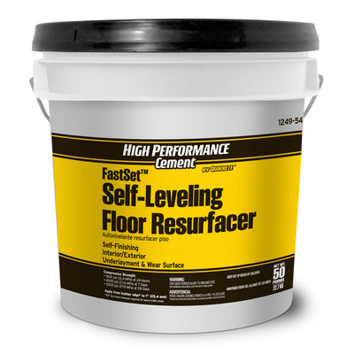 Quikrete FastSet Gray Self-Leveling Floor Resurfacer 50 lb