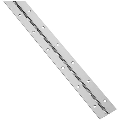 National Hardware 72 in. L Nickel Continuous Hinge