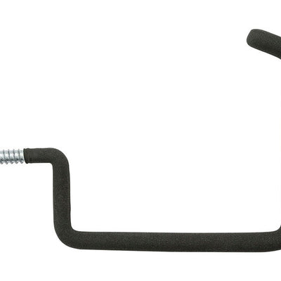 National Hardware 9.38 in. L Vinyl Coated Black Steel Large Storage Hook 50 lb. cap.