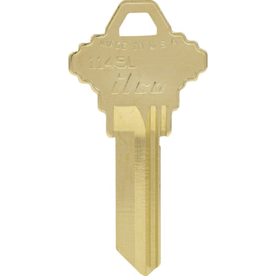 HILLMAN KeyKrafter Traditional Gold House/Office Key Blank 2038 SC19 Single For Schlage Locks