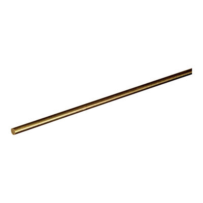 SteelWorks 1/8 in. D X 36 in. L Brass Rod