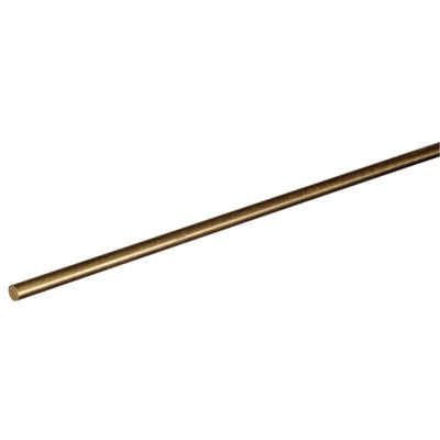 SteelWorks 3/16 in. D X 36 in. L Brass Rod