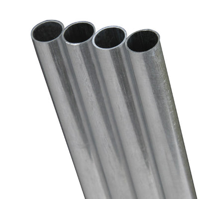 K&S 5/32 in. D X 1 ft. L Round Aluminum Tube