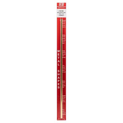 K&S 7/32 in. D X 12 in. L Round Brass Tube