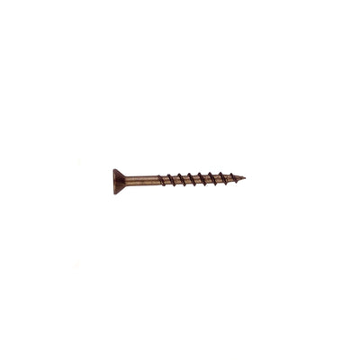 Grip-Rite No. 6 X 1-5/8 in. L Phillips Yellow Zinc Coarse Wood Screws 189 pk