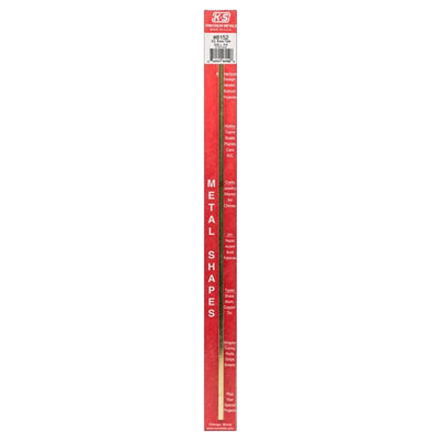 K&S 5/32 in. W X 12 in. L Square Brass Tube