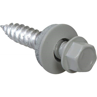 Grip-Rite Pro-Twist No. 9 Sizes X 1 in. L Hex Round Washer Head Sheet Metal Screws