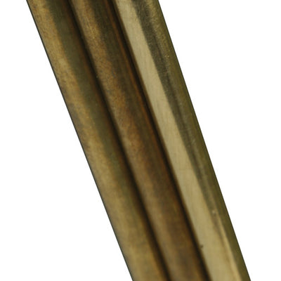 K&S 3/32 in. D X 36 in. L Brass Rod