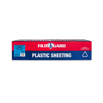 Film-Gard Plastic Sheeting 4 mil X 16 ft. W X 100 ft. L Polyethylene Black