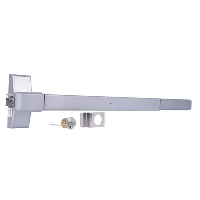 Brinks Gray Aluminum Commercial Exit Device