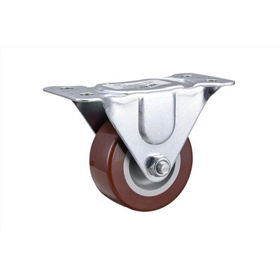 Projex 2-1/2 in. D Hard Rubber Rigid Caster 175 lb