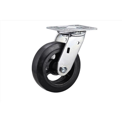 Projex 6 in. D Swivel Hard Rubber Caster 410 lb
