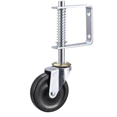 Projex 4 in. D Swivel Hard Rubber Gate Caster 125 lb