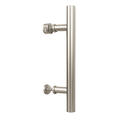 National Hardware Madison 31/32 in. D Satin Nickel Silver Steel Pull Handle