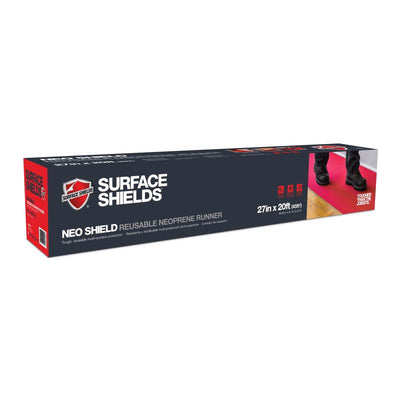 Surface Shields NeoShield Floor Protection 1.5 mil X 27 in. W X 20 ft. L Rubber Red
