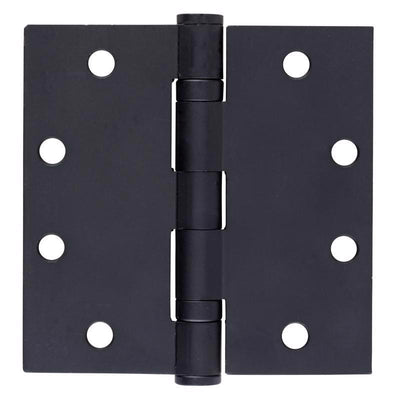 Brinks Commercial 4.5 in. L Black Door Hinge