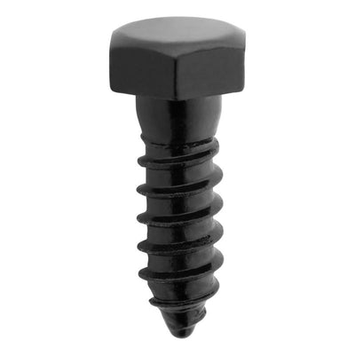 National Hardware 1/2 in. X 1-1/2 in. L Hex Black Steel Lag Screw