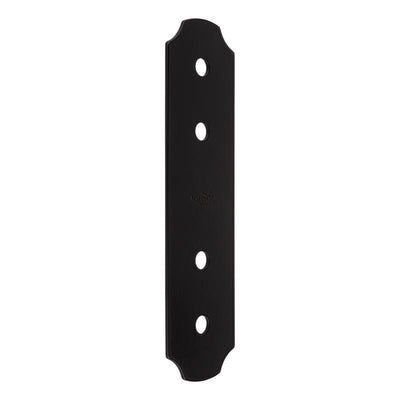 National Hardware Hartley Storm Shine Black Steel Flat Strap