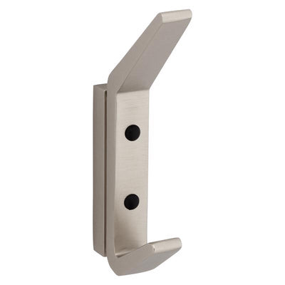 National Hardware Reed Large Satin Nickel Steel 4-3/4 in. L Hook 25 lb