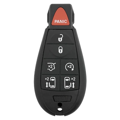 KeyStart FBK074 Advanced Security Automotive FOB Key Blank Traditional Blade For Chrysler Dodge
