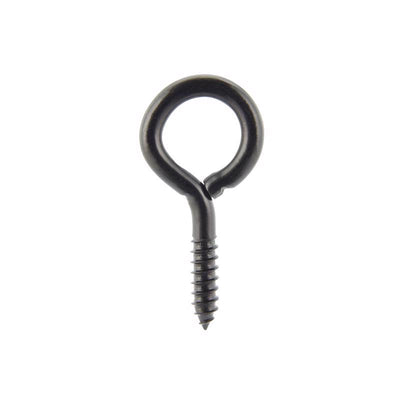 Wright 7/16 in. D X 3-7/8 in. L Black Steel Screw Eye 325 lb